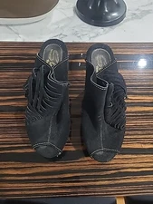 Sabicca Black Clogs Womens Size 7 Shoe