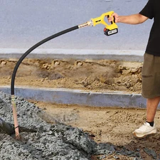 Electric Concrete Vibrator Handheld Vibrating Tool--Remove Air Bubbles 2000r/min