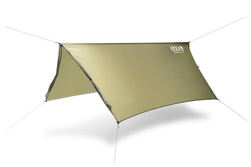 NEW! ENO HouseFly Rain Tarp Lightweight Waterproof Tarp Stowable Doors Lichen - Picture 2 of 9