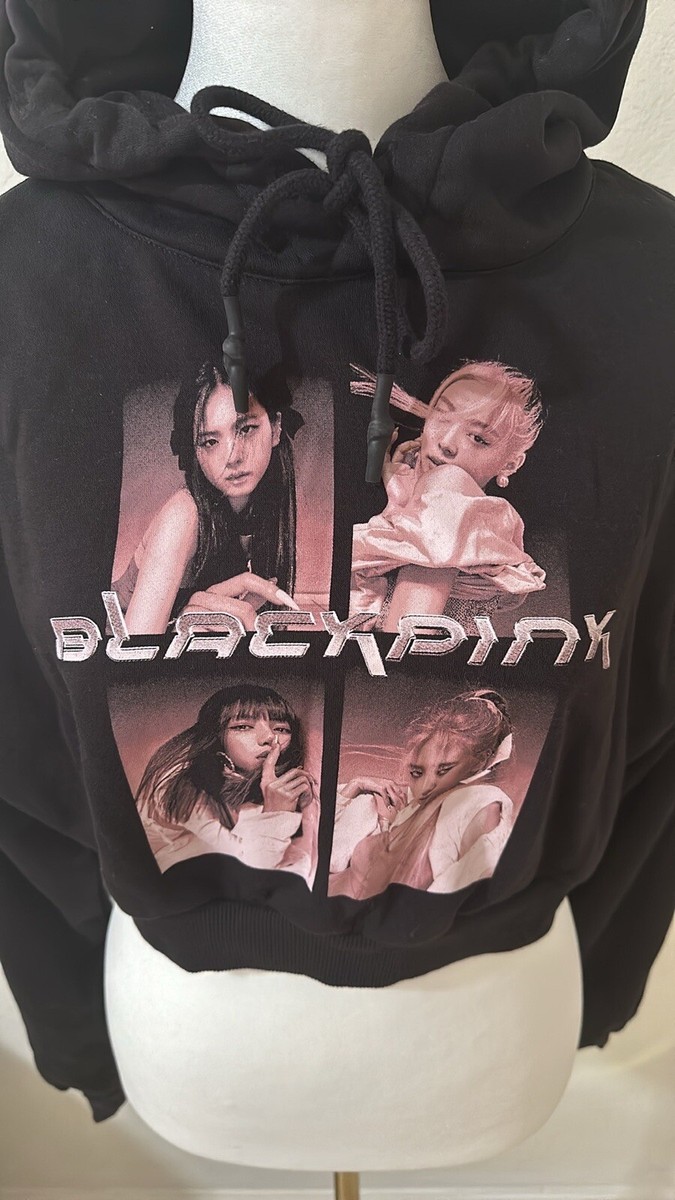 K-POP・アジア [H.Y.L.T] BLACKPINK CROPPED HOODIE LEMON s-l400.jpg