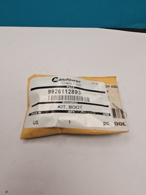 Manitowoc Boot Kit. New Part # 9926112893. Ships Free 