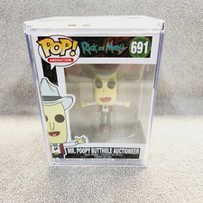 Funko POP Animation Rick and Morty Mr. Poopy Butthole Auctioneer 691. New.