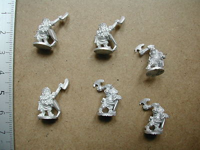 Lot De Figurines Warhammer – Nains Guerriers (Dwarves) – Occasion (à Peindre)