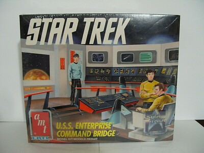 AMT STAR TREK U.S.S. Enterprise COMMAND BRIDGE Model  T 6007 1991 