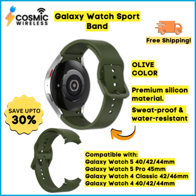 Sport Watch Band Strap - Samsung Galaxy Watch 4 5 Pro 6 7  display picture 1