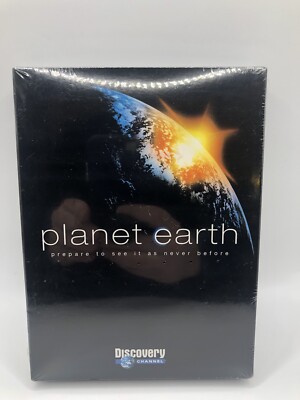 Planet Earth (DVD) Deserts - Ice Worlds - Shallow Seas - Discovery  - Sealed