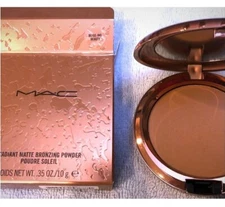 MAC RADIANT MATTE BRONZING POWDER BRONZER .35 OZ / 10 G FULL SIZE NIB