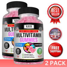 (2 Pack) Multi Vitamin Gummy, 60 Count, Vitam...