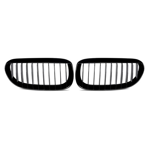 LH RH Front Bumper Hood Grill Grille For BMW E63 E64 M6 645Ci 650i 2D 2004-2010 - Picture 2 of 13