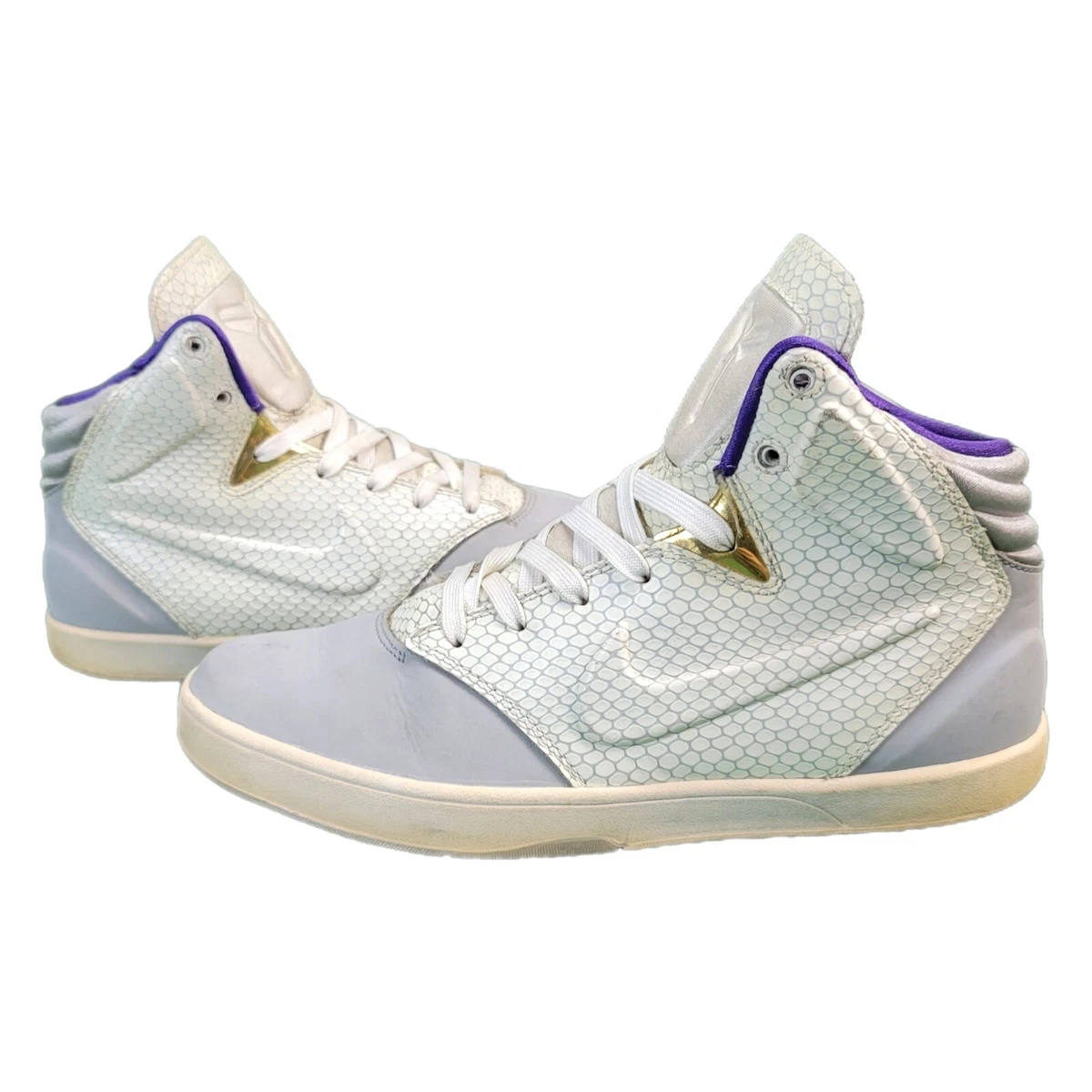 Nike Kobe IX  Mens Sz 7.5 Lifestyle Laker NSW Purple Wolf Grey Gold The Nike Kobe IX Elite Low EM Protro “Court Purple” (ReStock  main image 2