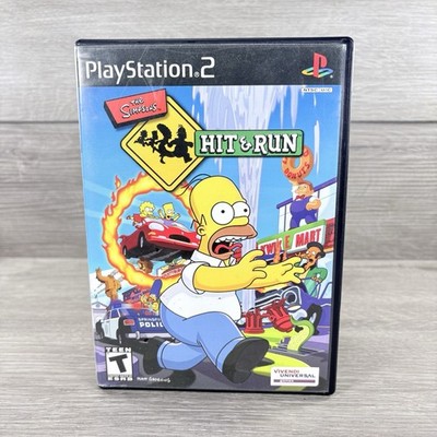 Sony PlayStation 2 The Simpsons Hit & Run PS2 Video Game Complete w/ Reg Card