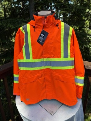 Helly Hansen Work Wear Alta Shell High Visibility Safety Jacket 3XL