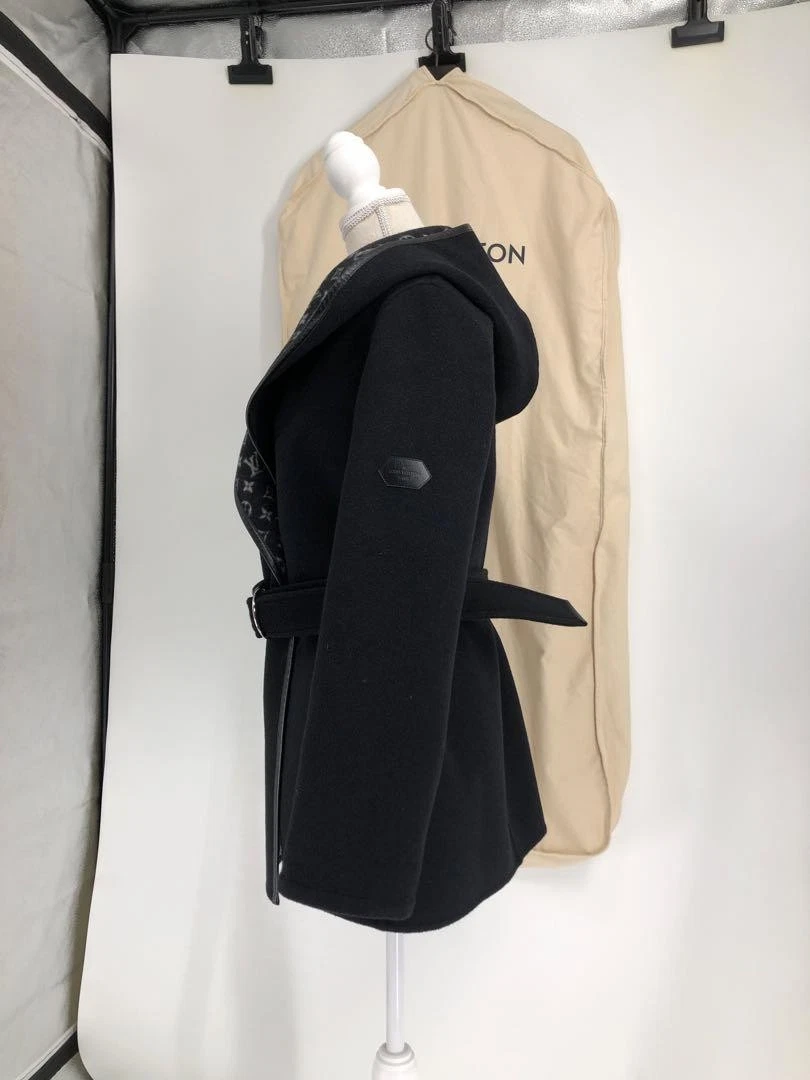 LOUIS VUITTON（LV） Louis Vuitton Giacca con cappuccio Nero 34