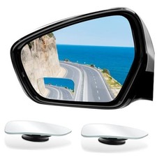 Blind Spot Mirror, HD Glass Frameless Convex Side Blindspot Mirror for Car,