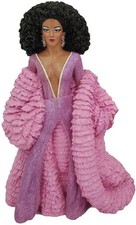 December Diamonds 55-55260 What a Drag, Black Caviar Drag Queen Ornament or F...