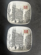 2 Awesome Retro Stella Artois Plastic Ashtray/dish