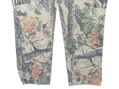 Liberty Camo Cargo Pants Mens 2XL 44-46 Hunting Mossy Oak Tree