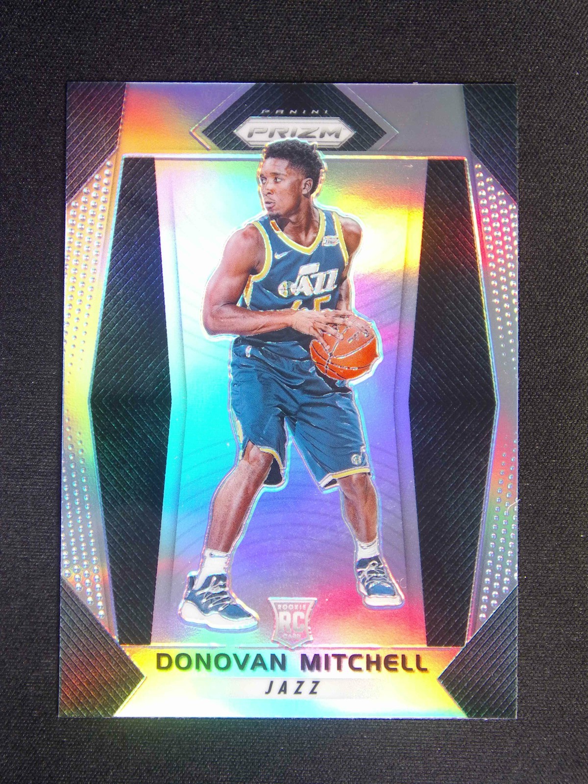 2017-18 Panini Prizm Donovan Mitchell #117 RC Rookie Silver
