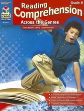 Reading Comprehension Across the Genres: Reproducible Grade 8 - VERY GOOD