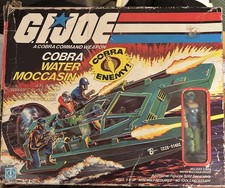 Gi Joe Cobra Water Moccasin 1984 Vintage 100  Complete Contents Sealed