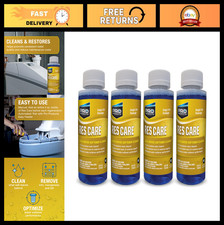Liquid Water Softener Cleaner - Universal Hard Water Treatment, 4oz Bottle, 4-Pa