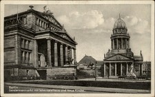 Gendarmenmarkt Berlin Germany vintage postcard s86