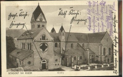 Bendorf Kirche x 1927