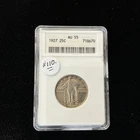 1927 Silver Standing Liberty Quarter AU55