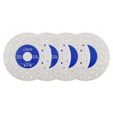 4pcs Diamond Cutting Grinding Disc Wheel for Porcelain Tile Saw Blade 75mm