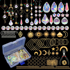 200 Pcs DIY Sun Catchers Making Kits Craft for Adults Crystal Suncatchers Suppli