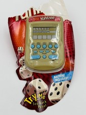 VINTAGE Parker Brothers Yahtzee Electronic Handheld Game 2004 New Sealed
