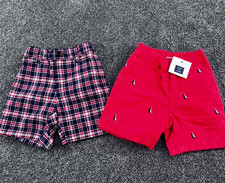 Boys Janie and Jack shorts, Size 6-12 months, Lot of 2 1 NEW