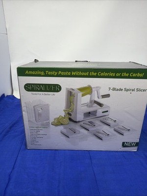 Spiralizer 7-Blade Vegetable Slicer, Strongest & Heaviest Spiral Slicer New