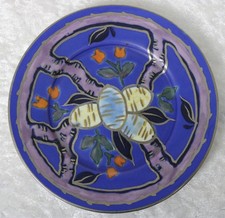 Carlton Ware Handcraft Honesty Pattern Small Dish, Art Deco 1930s FREEPOST