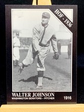 1991 Conlon Collection TSN #9 Walter Johnson Washington Senators