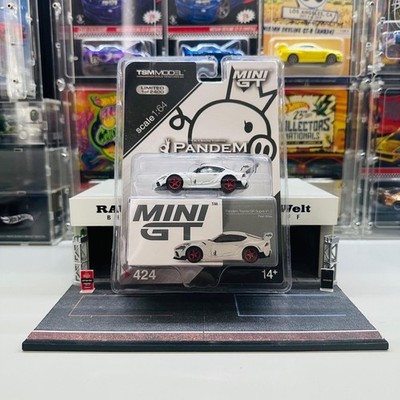 Mini GT #424 Pandem Toyota GR Supra V1.0 Pearl White | eBay
