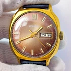 ⭐Vintage Soviet watch Raketa mechanical automatic 2627H gold plated made in USSR