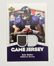 2007 Upper Deck #UDGJ-KB Kyle Boller UD Game Jersey Baltimore Ravens
