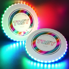 Flying Disc - 108 RGB Multicolor or 36 Monocolor Leds, Super Bright, Smart Modes