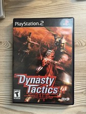 Dynasty Tactics (Sony PlayStation 2, 2002) Complete with Manual