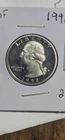 🇺🇲1992S WASHINGTON QUARTER 25c DEEP CAME PROOF