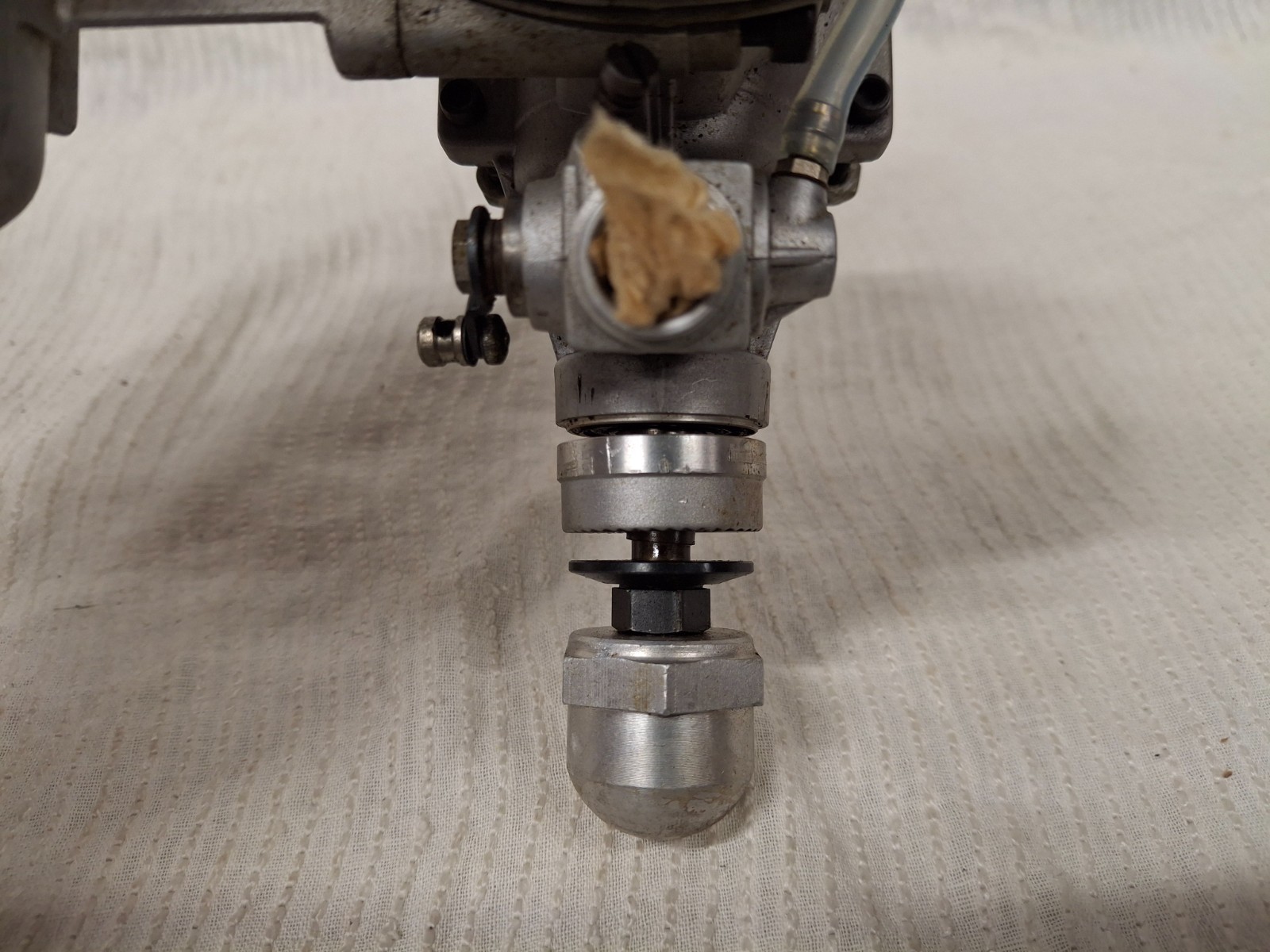 O.S. MAX 61 FX RC Airplane Nitro Motor / Engine w/ Muffler O.S. E-4010 Untested!