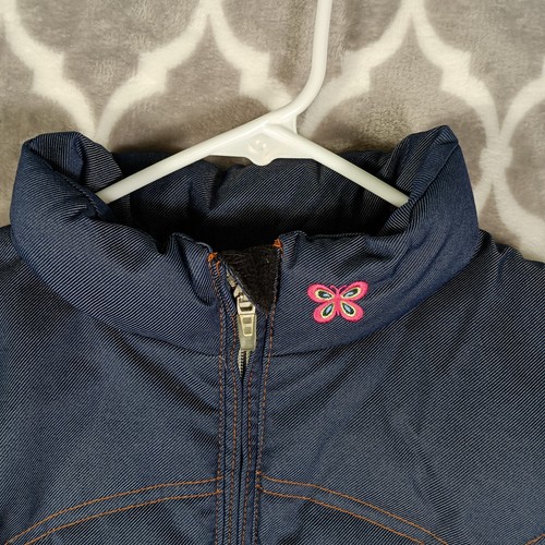 Obermeyer Down Vest Girls Juniors 16 Blue Tween - Picture 7 of 9