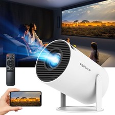 4K 5G Projector Smart HD LED WiFi Bluetooth HDMI USB Android Office Home Theater