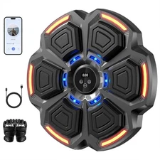 Music Boxing Machine for Adults,Bluetooth Smart Boxing Training Machine,Wall Tar