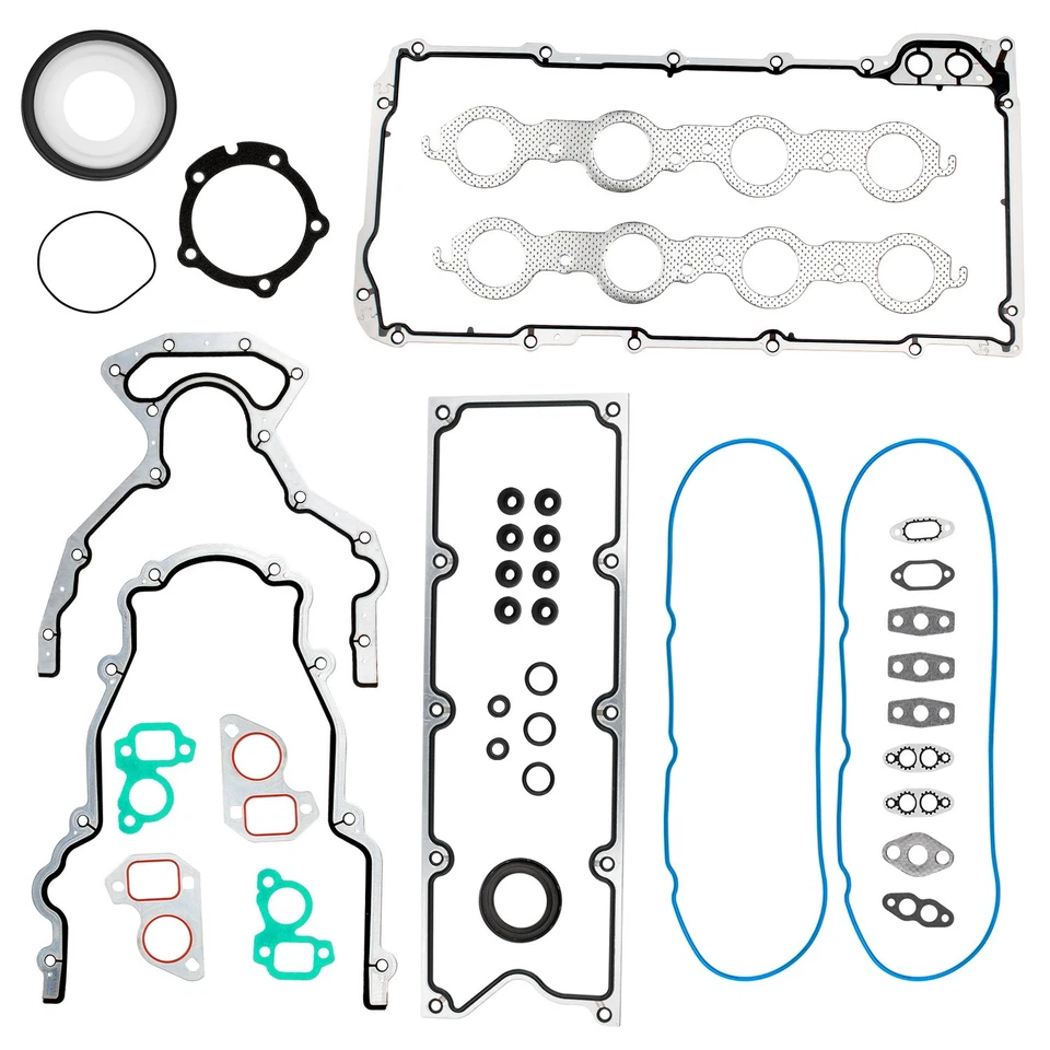 Juego de juntas GEN III LS 12558178 apto para Chevrolet Silverado 2500 6,0 L 2002 2003 Foto 2 de 4