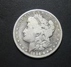 1896 o Morgan Silver Dollar