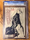 Amazing Spider-Man #4 (2014) CGC 9.8, J Scott Campbell Sketch Variant 1st Silk