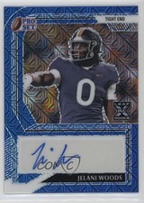 2022 Leaf Pro Set Metal Blue Mojo /20 Jelani Woods #PA-JW2 Auto 2u3