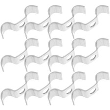 12 Pcs Stainless Steel Tube Clamp Fastening Clamps Tube-clamp Pipe